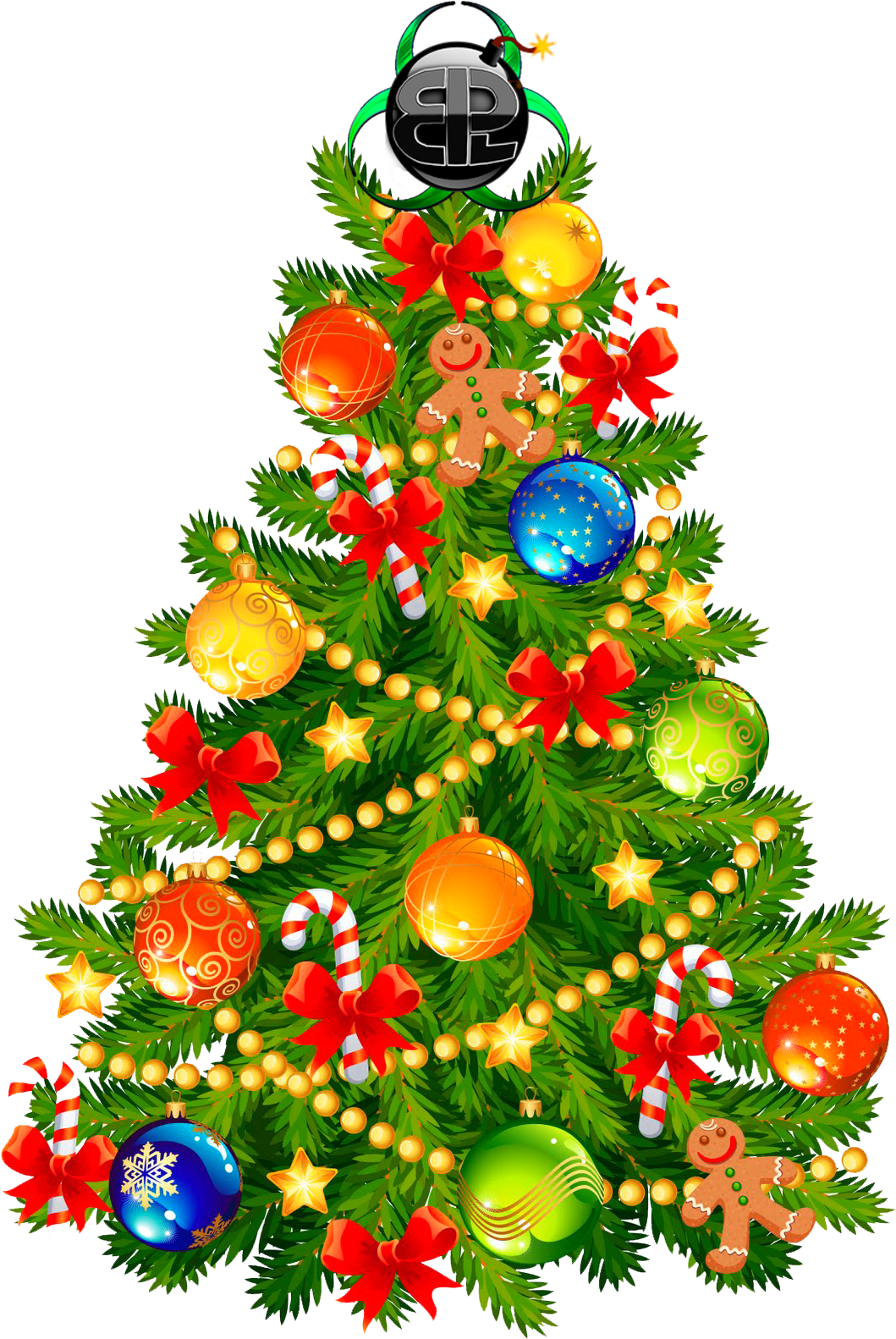 Blackploit Les Desea Una Excelente Navidad Y Un Próspero - Fisher-price Thomas & Friends Trackmaster Holiday (1096x1600), Png Download