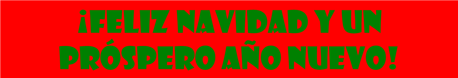 Feliz Navidad Y Próspero Año Nuevo - Parallel (1500x331), Png Download