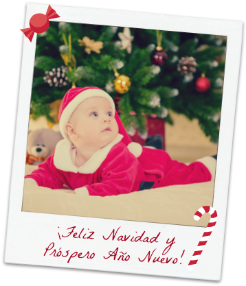 Feliznavidad - Feliz Navidad Bebe (365x423), Png Download
