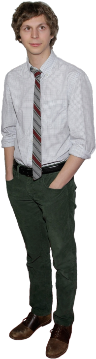 Transparent Michael Cera For Your Blog - Michael Cera Png (209x750), Png Download