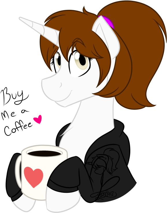 Yogfan, Bust, Coffee, Coffee Mug, Mug, Oc, Oc - Cartoon (800x800), Png Download