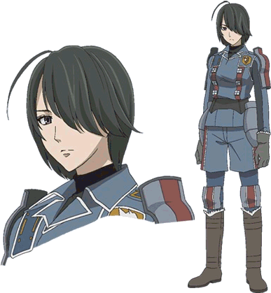 Vca Marina Wulfstan - Marina Valkyria Chronicles Anime (424x440), Png Download