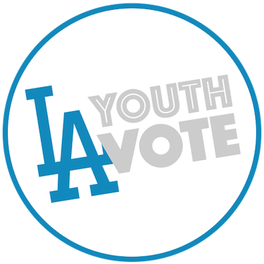 Layouthvote Button - La Dodgers (375x375), Png Download