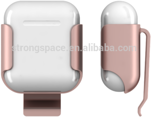 2017 Mobile Phones And Accessories Pc Case For Apple - Belt Clip Holster Carrying Case Cover For Apple Airpods (350x350), Png Download