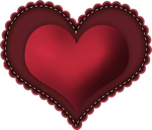 Coeur Png Coraz N Herz Png Tube Love Heart Png Centerblog - Teth (500x430), Png Download