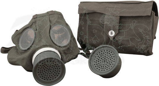 Ww2 Era Gas Mask - Zombie (550x550), Png Download