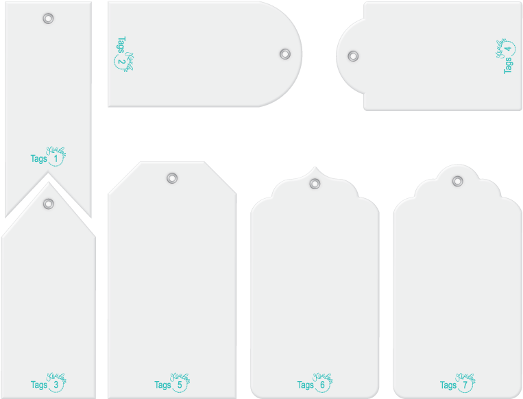 Tags Designer Template Accessory Set - Scrapbooking (800x620), Png Download