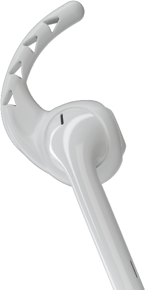 Introducing Earhoox - Earhoox Airpods (391x608), Png Download