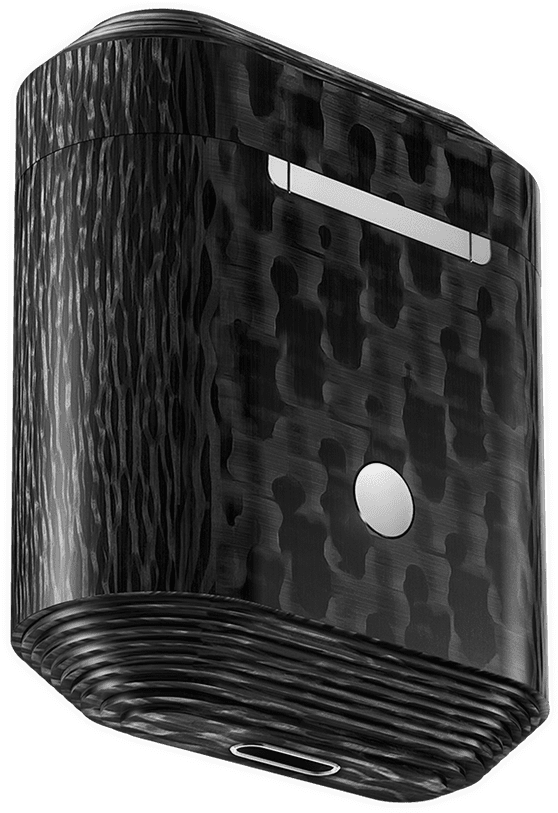 The Latest Innovation Of Wireless Tech Paved The Way - Airpods Carbon Fiber Case (750x1000), Png Download