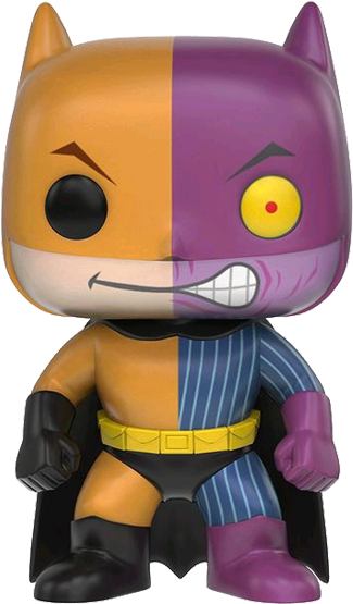 Dc Super Heroes - Funko Two-face Impopster (600x600), Png Download
