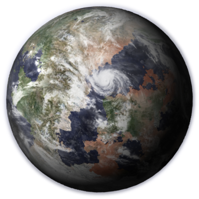 Classq3 - Class Q Planet (406x405), Png Download