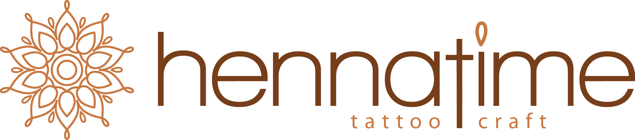 Henna Tattoo Logo (2026x449), Png Download