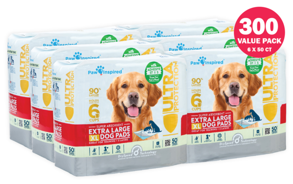 Paw Inspired Ultra Protection Extra Large Puppy Training (600x600), Png Download