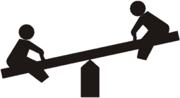 Seesaw - Up And Down Swing (744x442), Png Download