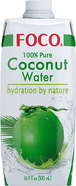 Coconut Water - Foco Coconut Water (747x747), Png Download