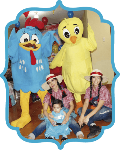 Show Infantil Gallinita Pintadita - Vestimenta De Animadora Gallinita Pintadita (400x500), Png Download