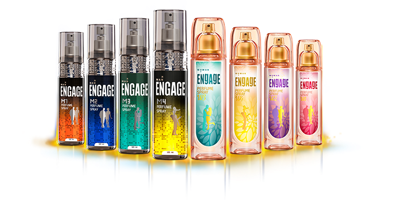 Engage Perfume Spray - Engage Perfume For Men (856x405), Png Download