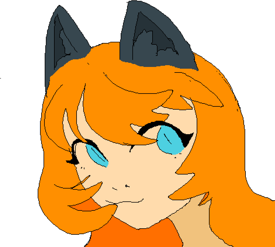 Me As A Neko Girl - Cat (1000x1000), Png Download