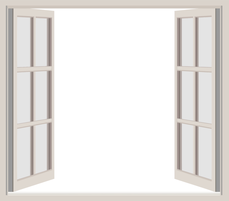 Window - Video - Window Frame Clipart (900x790), Png Download