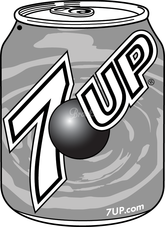 7up 6pk Cans (665x914), Png Download