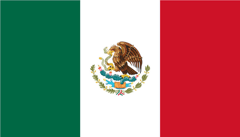 Download Svg Download Png - Mexican Flag (1024x1024), Png Download