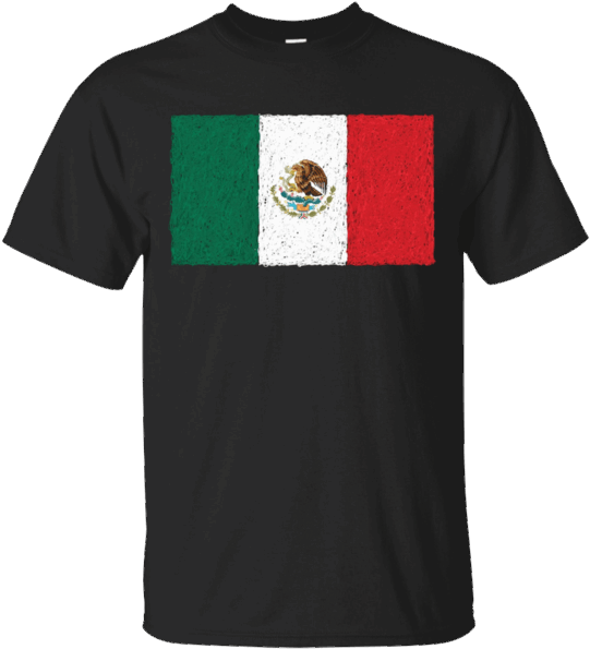 Flag Of Mexico, Mexican Flag Eagle Graphic Tee T Shirt - T Shirt Supreme Groot (600x600), Png Download