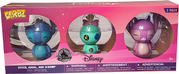 Stitch, Scrump & Angel Disney Exclusive Dorbz 3-pack - Stitch (600x600), Png Download