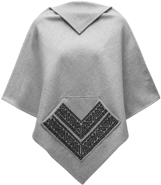 Luna Calado Poncho - Poncho (450x450), Png Download