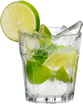 Caipirinha - Copo De Caipirinha Png (400x480), Png Download
