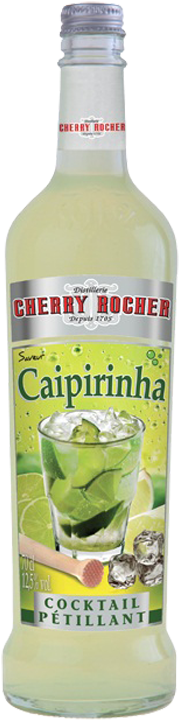Caipirinha - Cherry Rocher - Liqueur De Caipirinha (301x787), Png Download