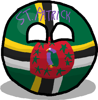 Saint Patrick Parishball - Afghanistan Countryball (450x450), Png Download