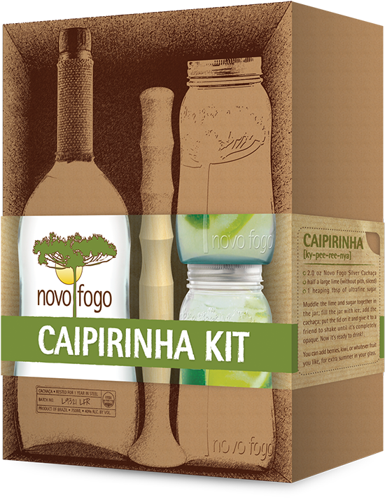 » Caipirinha Kit - Novo Fogo Caipirinha Kit 750ml (600x802), Png Download