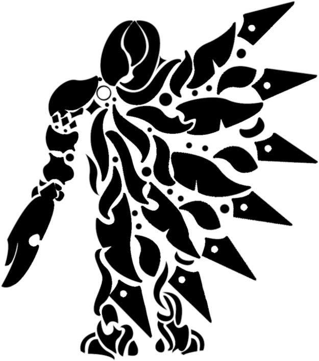 League Of Legends Art Tribal - League Of Legends Tribal Tattoo (876x913), Png Download