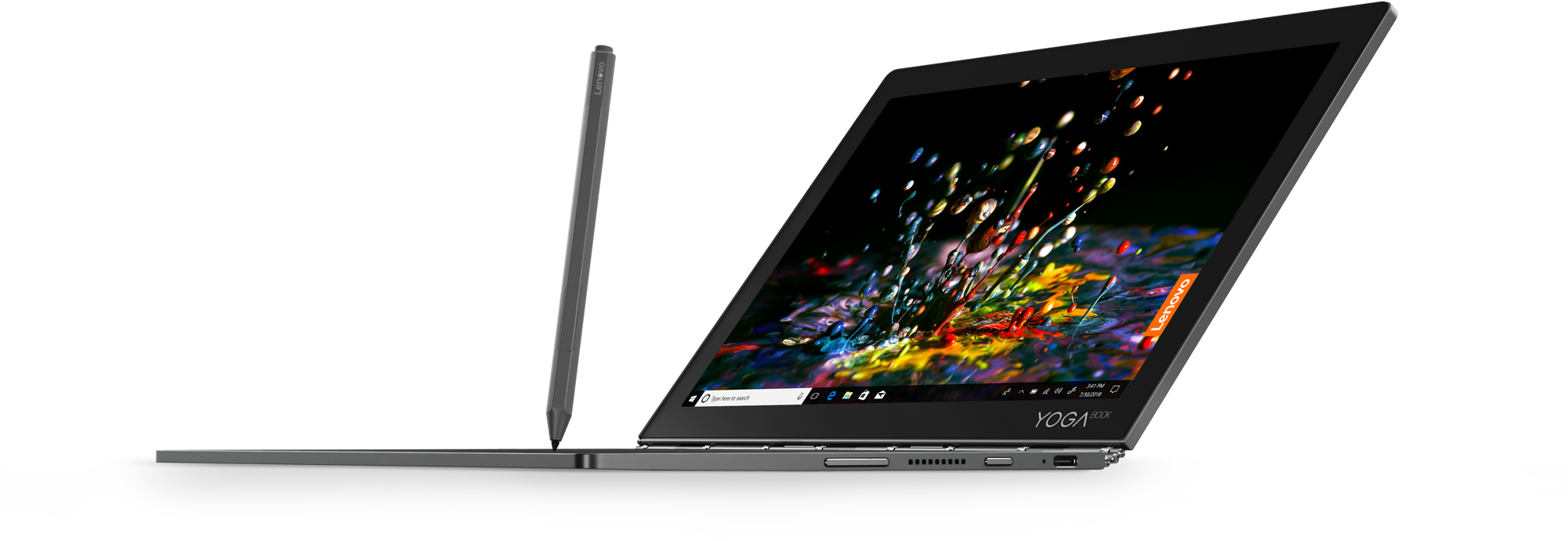 Lenovo Yoga C930 1 Ifa - Lenovo Yoga Book (2000x1126), Png Download