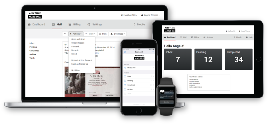 Securely Access Your Digital Mailbox - Singapore (940x437), Png Download