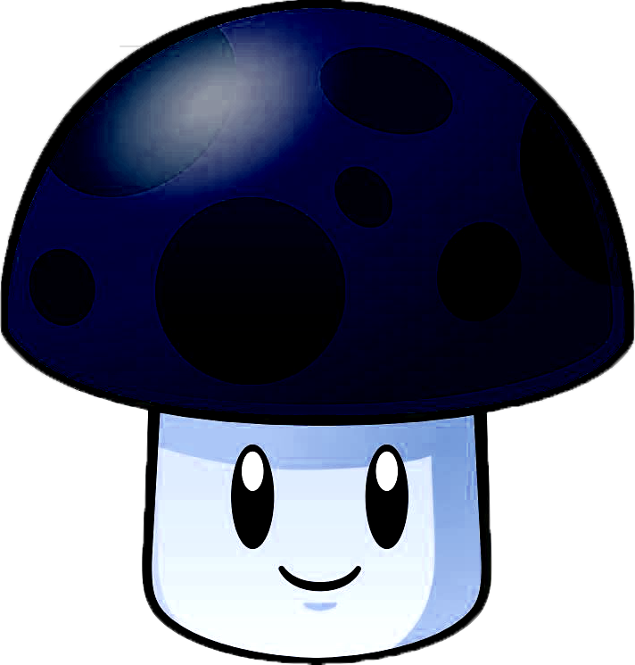 Shadow-shroom Fanmade - Pvz Fan Made Zombies (712x745), Png Download