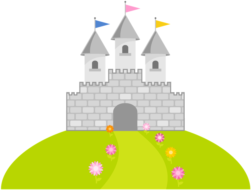 Princesas E Príncipes - Cenario Da Bela Adormecida (900x900), Png Download