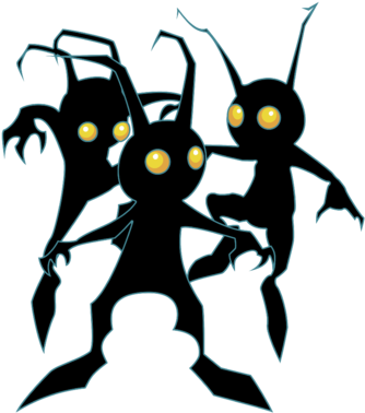File - Heartless - Kingdom Hearts Heartless Png (337x479), Png Download