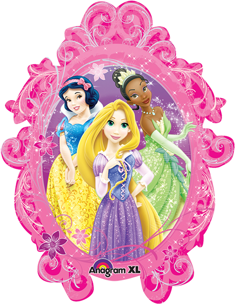 Globo Princesa - Disney Princess Foil Balloon (600x600), Png Download
