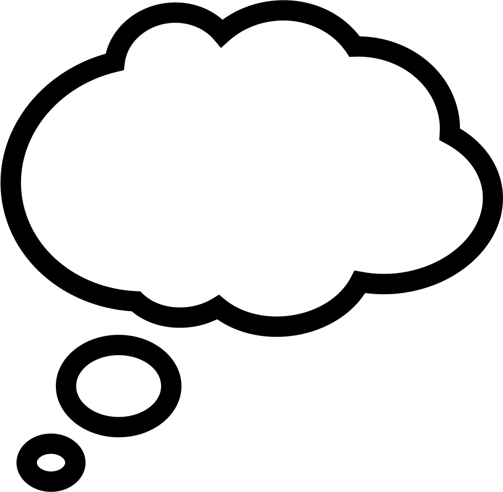 Message Bubble Png - Cloud Bubble Png Hd (981x960), Png Download