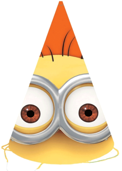 Minions Party Png - Despicable Me Party Hats - Party Bits 2 Go (583x583), Png Download