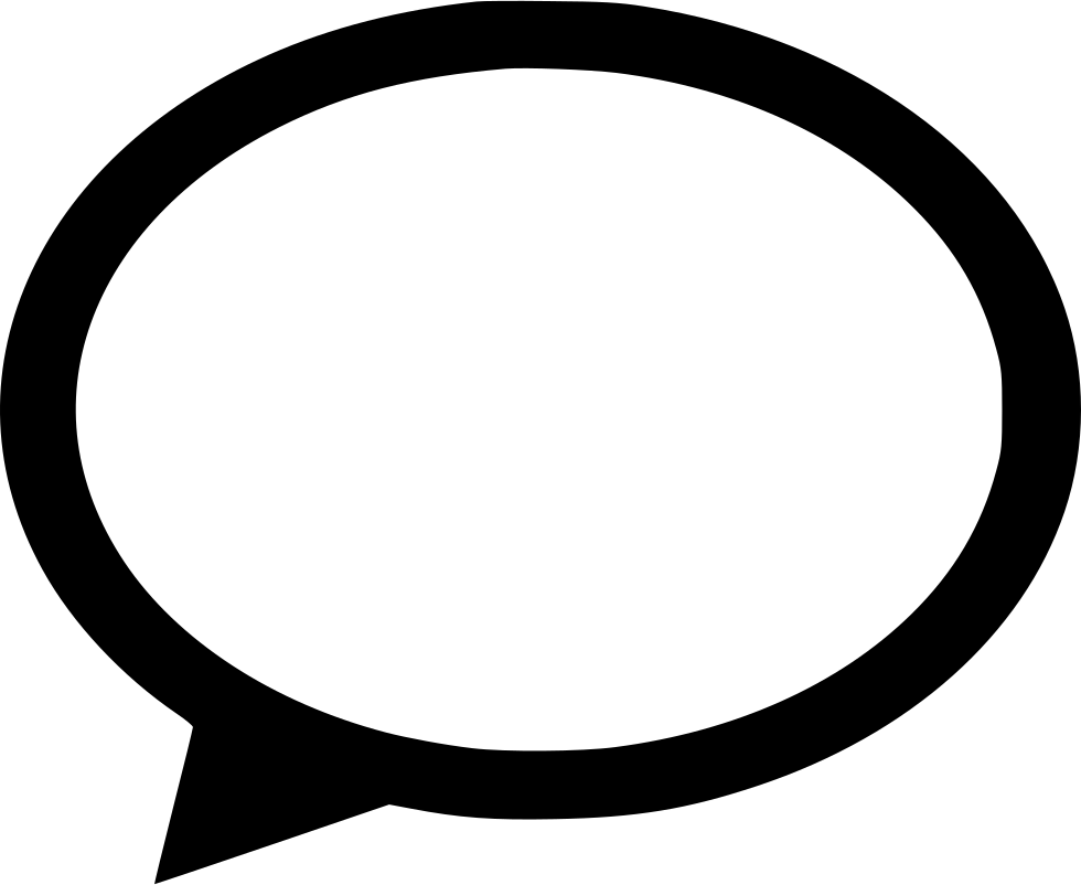 Message Bubble - - Chat Icon (980x802), Png Download