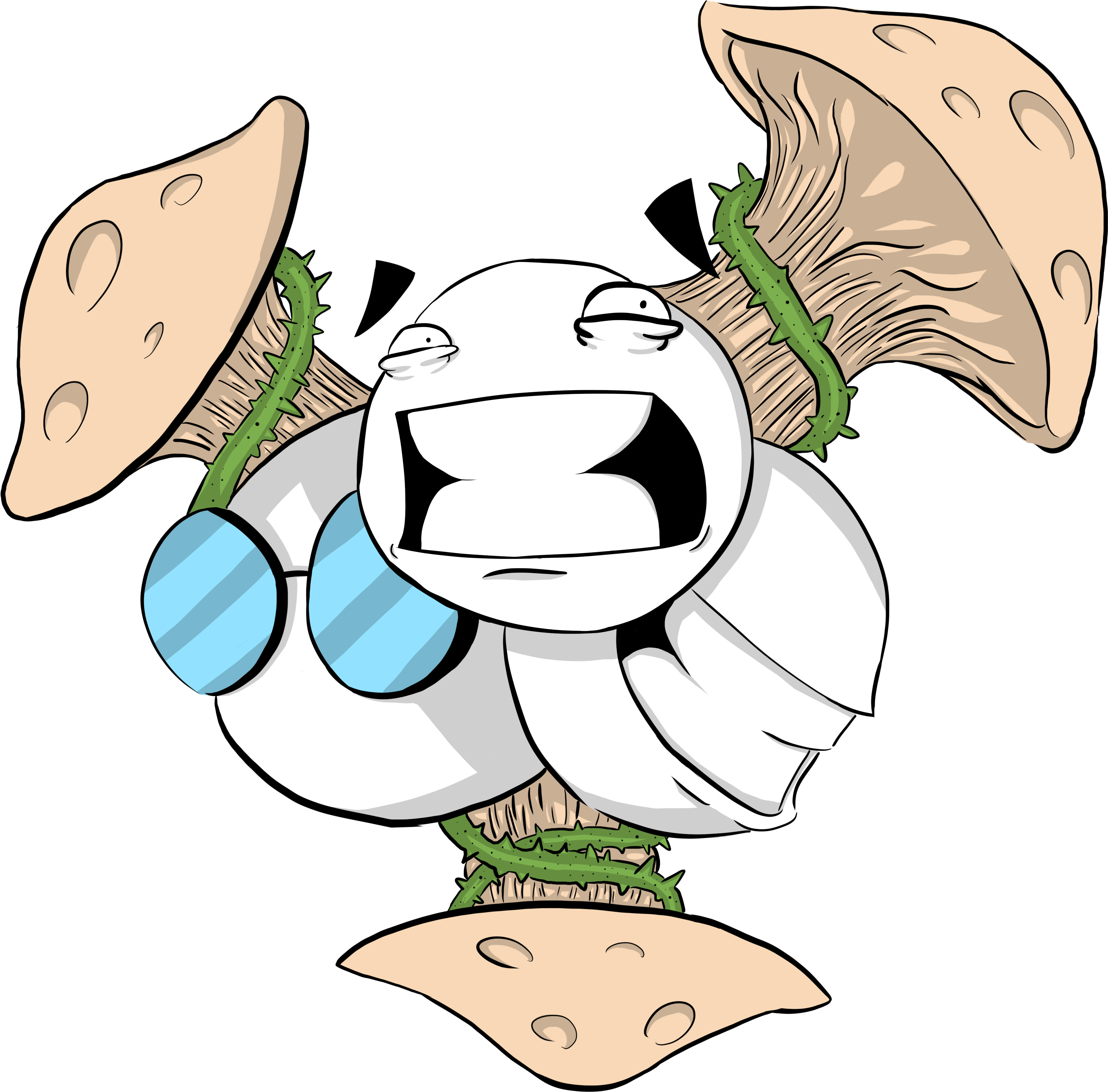 Log In To Report Abuse - Magic Mushrooms (4000x4000), Png Download