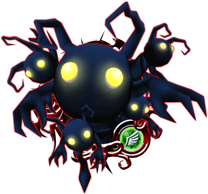 A Common Heartless That Sneaks Up To Its Enemies And - Heartless (710x664), Png Download