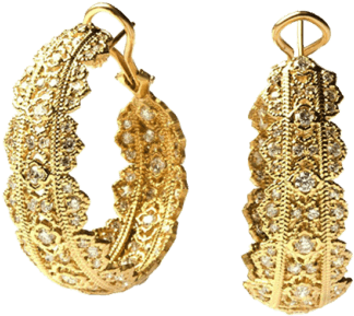 View This > - Earrings (768x768), Png Download