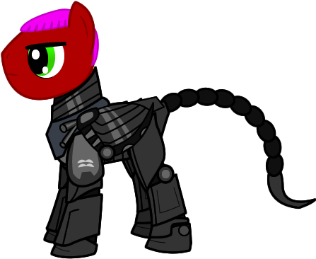 Enclave, Fallout Equestria, Fallout Equestria - Cartoon (450x400), Png Download