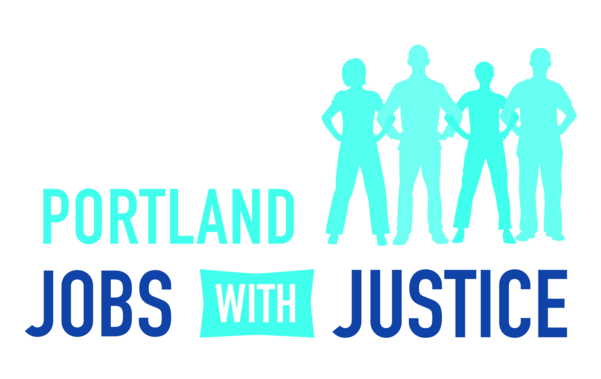 Portland Jobs With Justice Logo - Jobs With Justice (600x600), Png Download