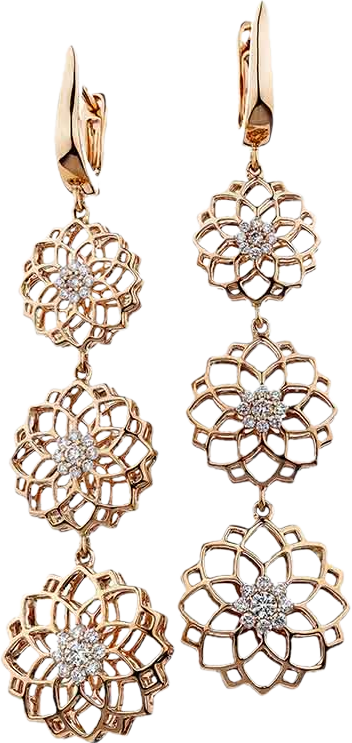 Earrings - Earring (352x743), Png Download