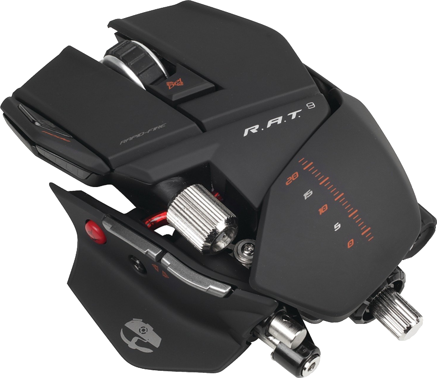 Wrote A Review On The Cyborg R - Mad Catz R.a.t 9 Mouse (1479x1279), Png Download