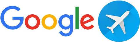 Facebook - Google Flights (500x250), Png Download